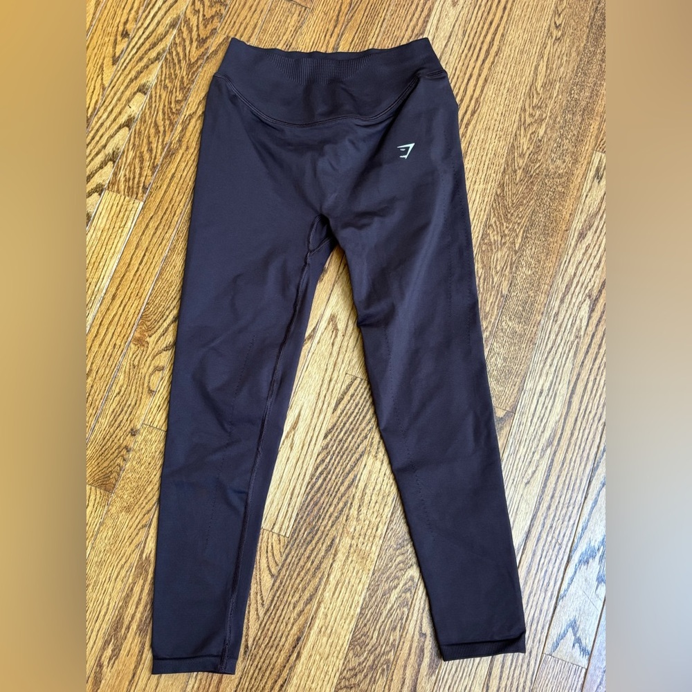 Gymshark womens Leggings size L- brown - like new
